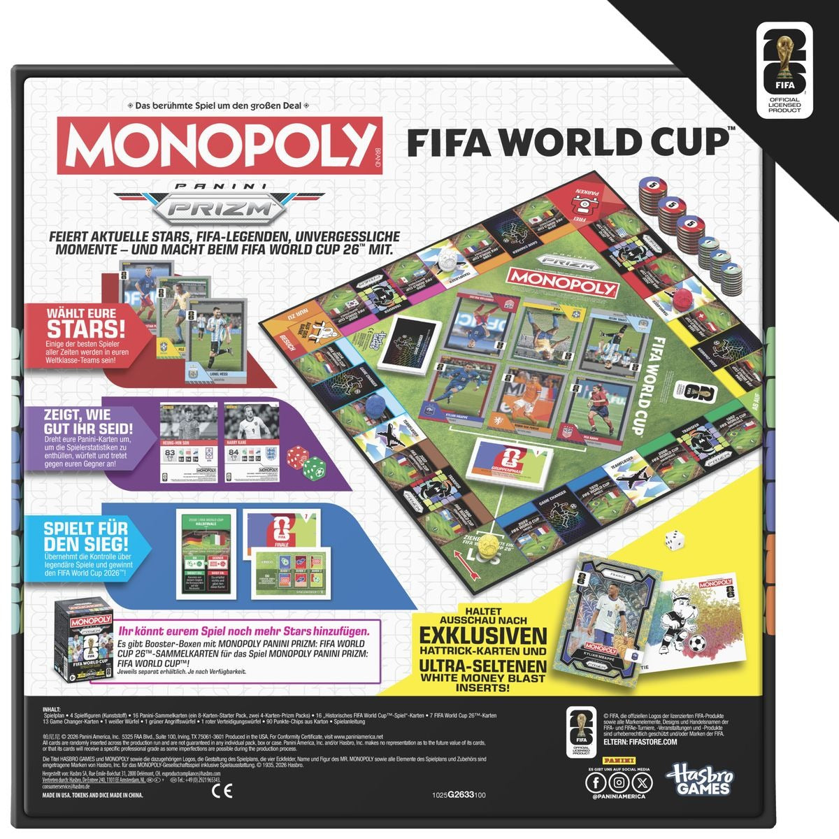 Hasbro - MONOPOLY Brettspiel FIFA Edition