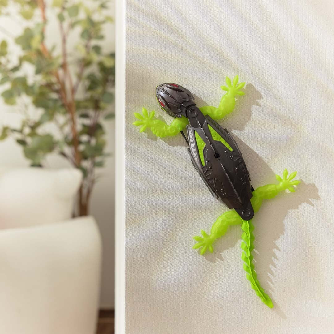 HEXBOTS - Wandkriechender Gecko mit Fernbedienung GLOW IN THE DARK