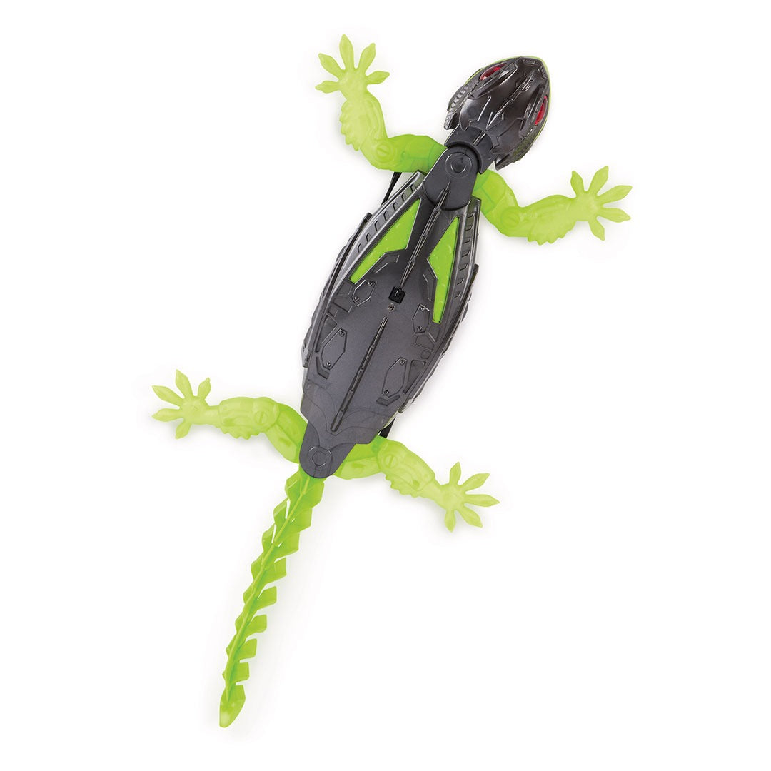 HEXBOTS - Wandkriechender Gecko mit Fernbedienung GLOW IN THE DARK