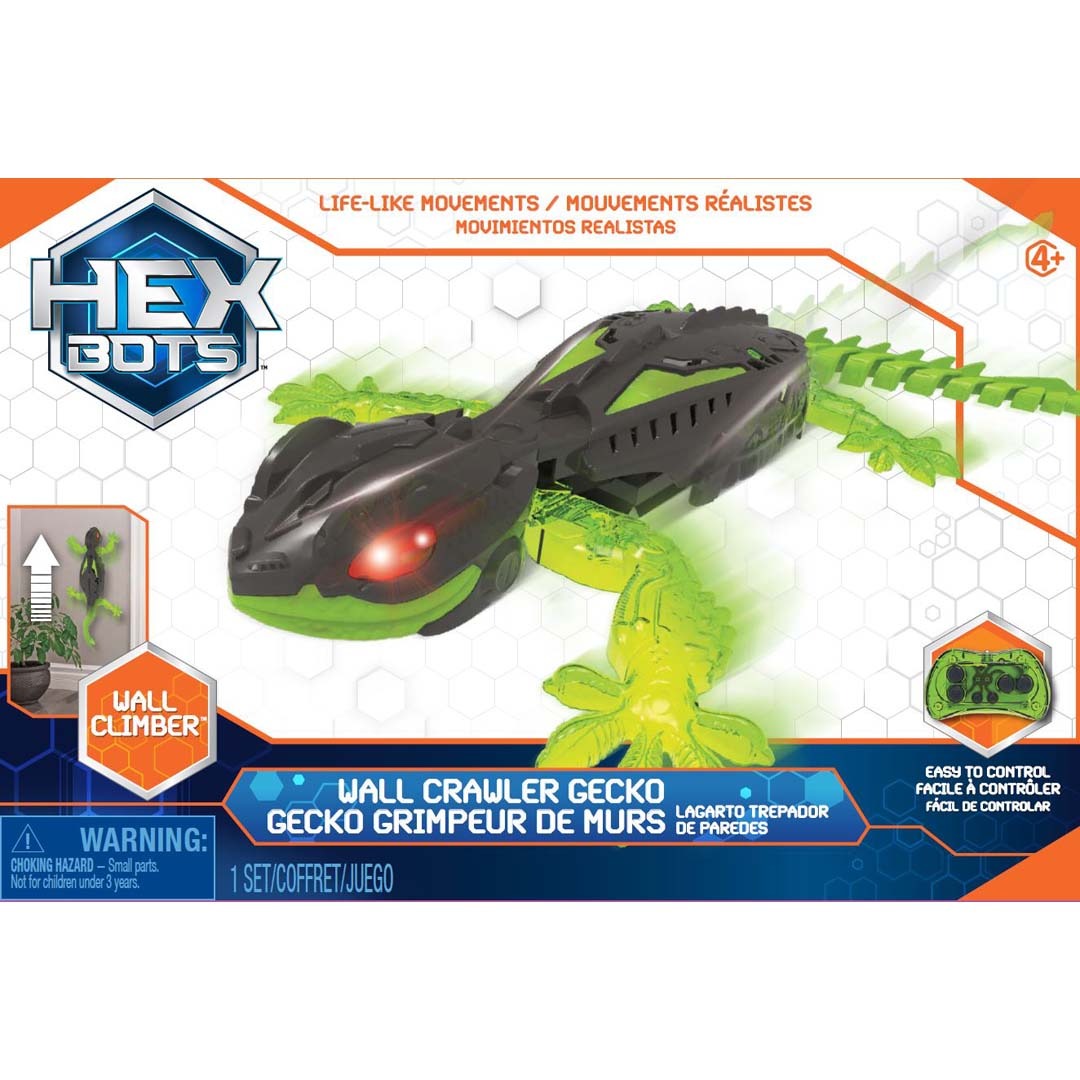 HEXBOTS - Wandkriechender Gecko mit Fernbedienung