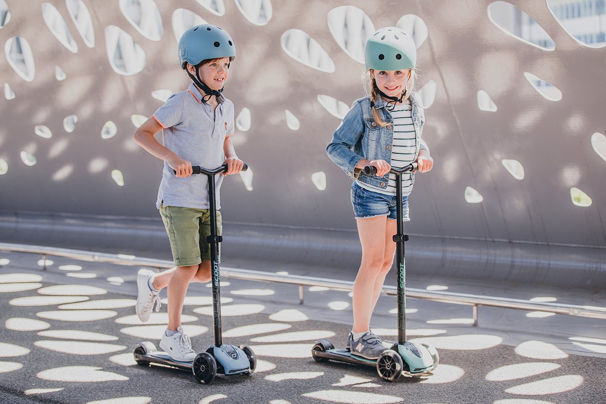 Scoot & Ride - Highwaykick 5 LED steel