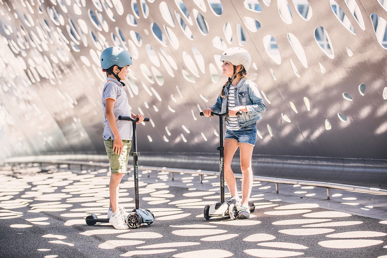 Scoot & Ride - Highwaykick 5 LED steel