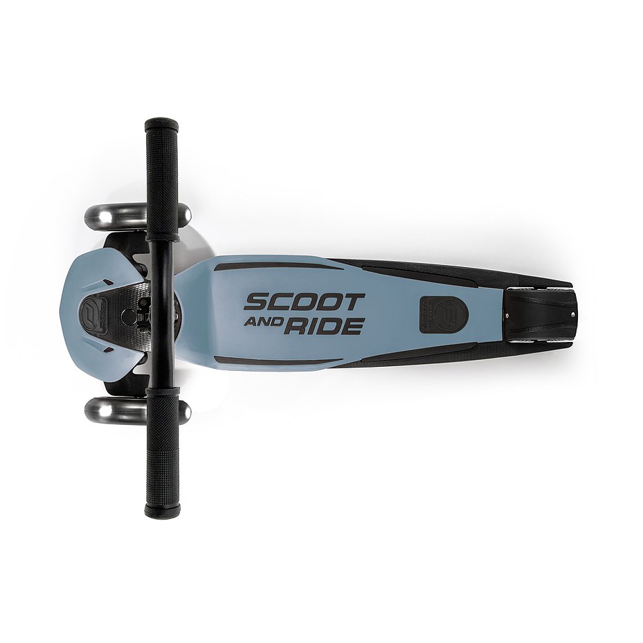 Scoot & Ride - Highwaykick 5 LED steel