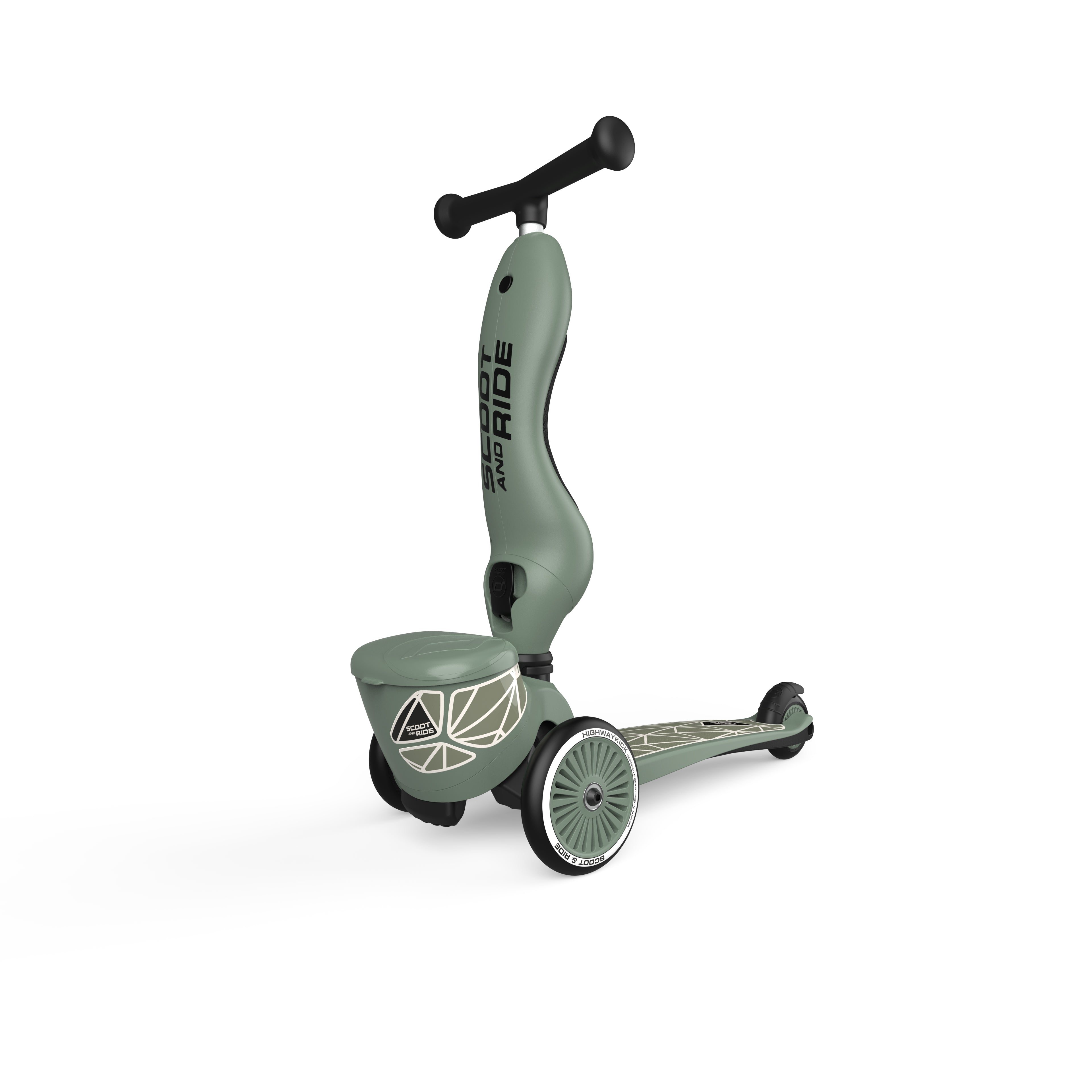 Scoot & Ride - Laufrad/Scooter Highwaykick 1 Lifestyle green lines