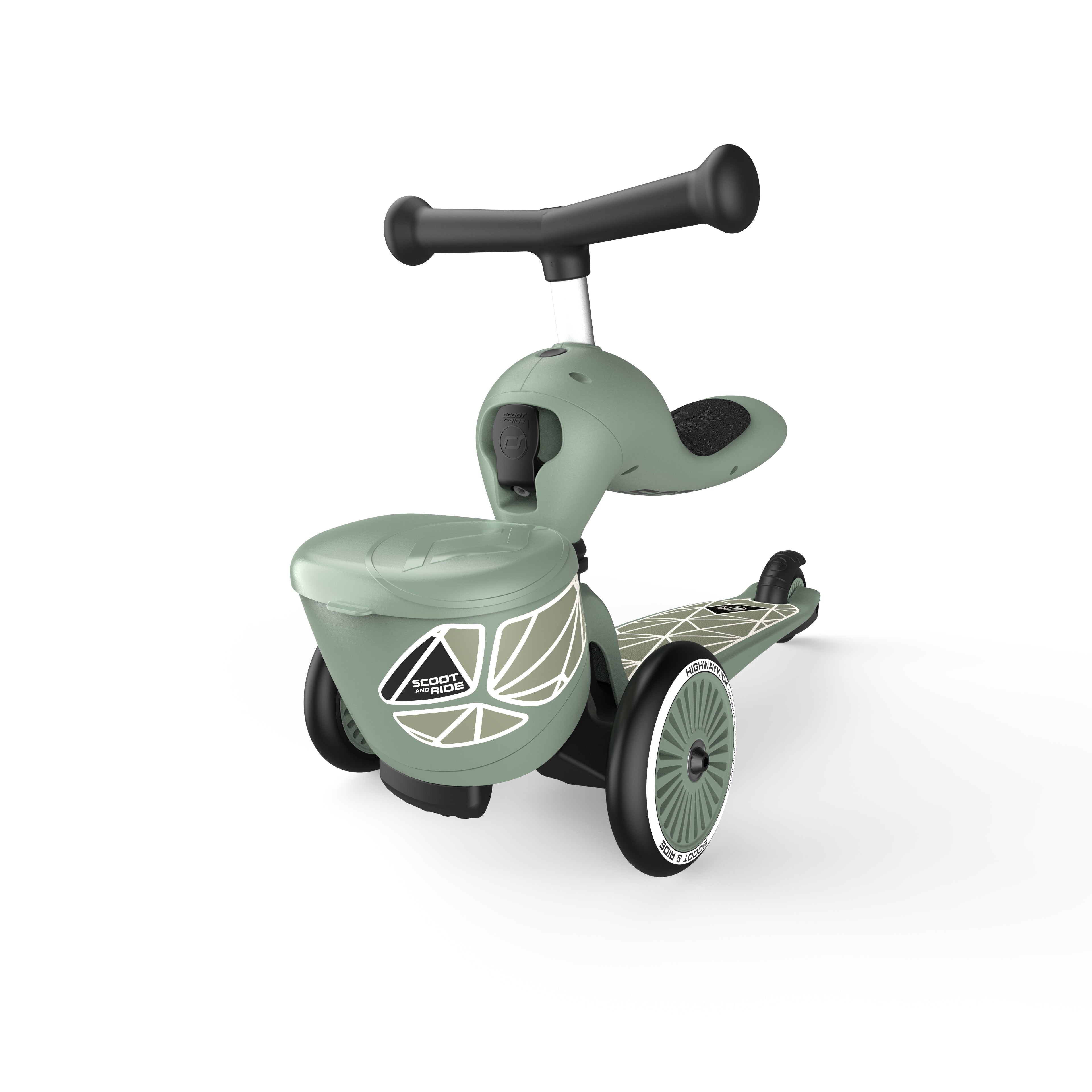 Scoot & Ride - Laufrad/Scooter Highwaykick 1 Lifestyle green lines