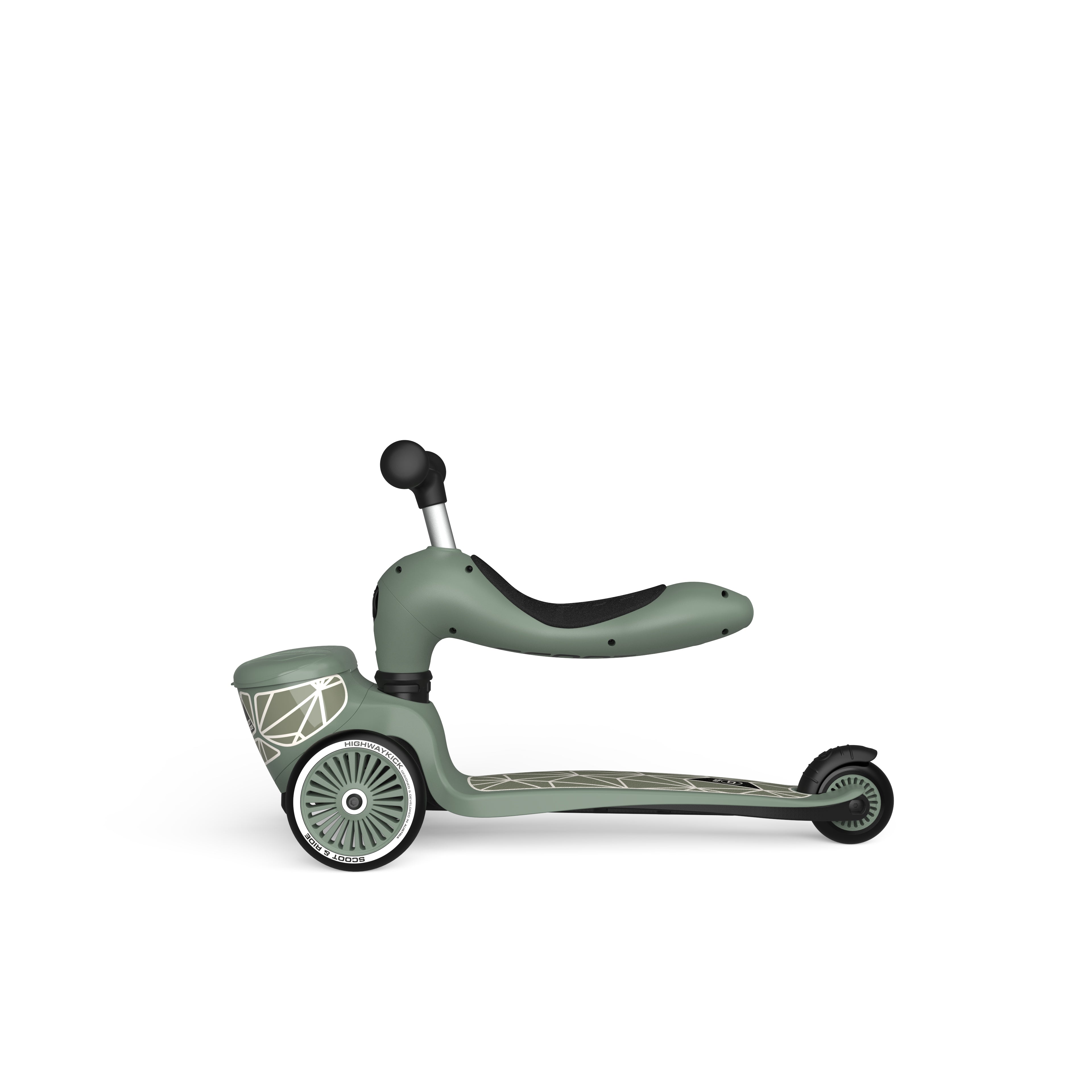 Scoot & Ride - Laufrad/Scooter Highwaykick 1 Lifestyle green lines