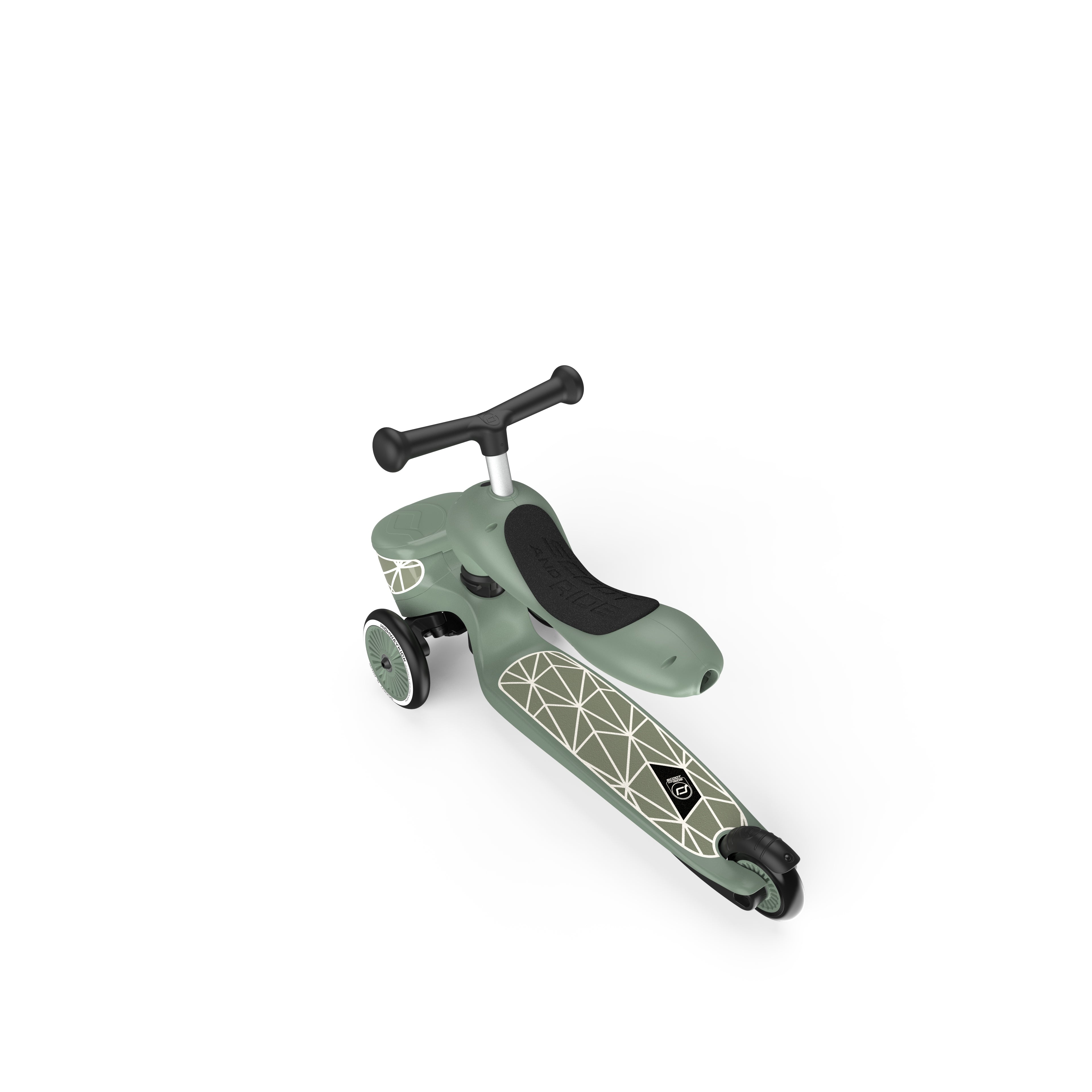 Scoot & Ride - Laufrad/Scooter Highwaykick 1 Lifestyle green lines