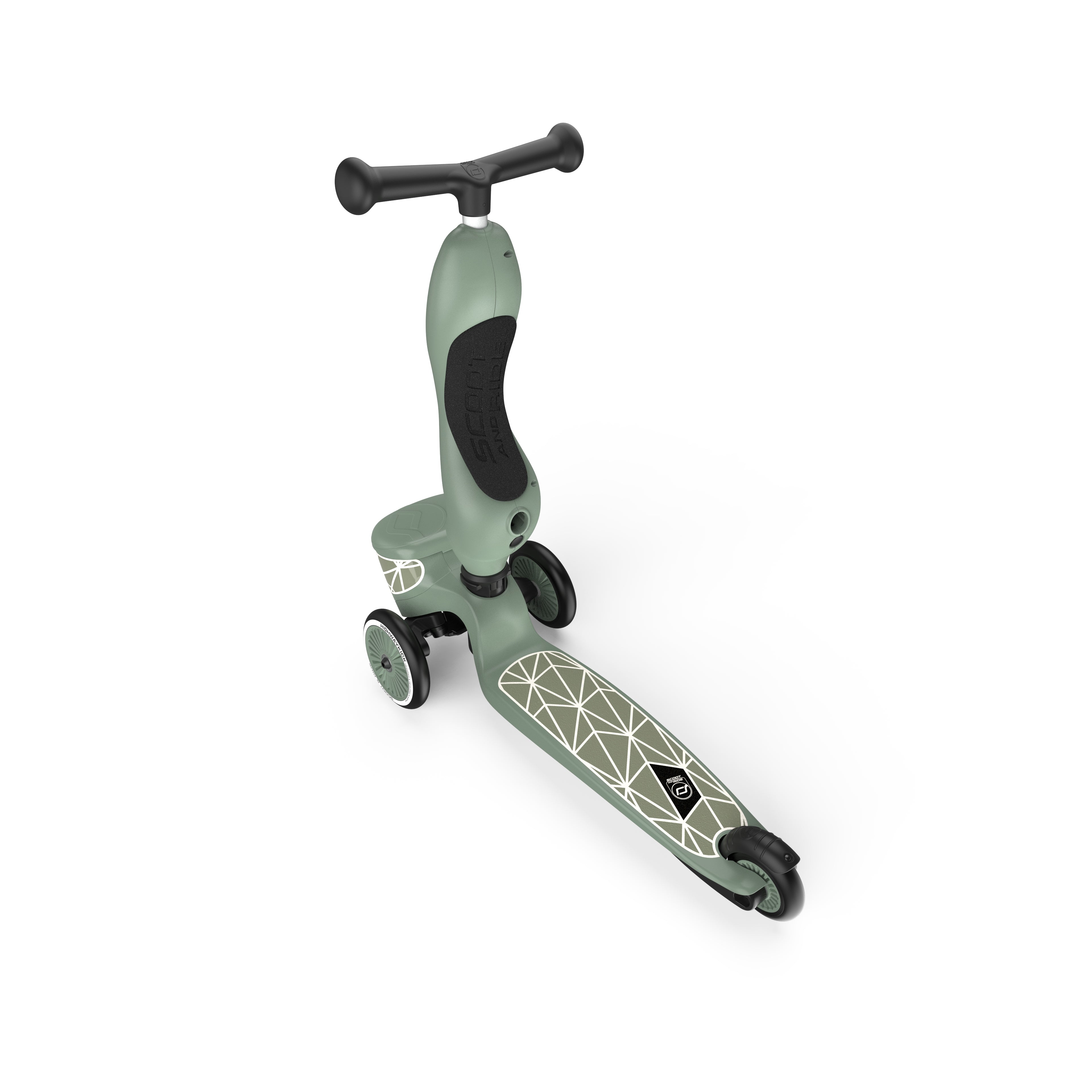 Scoot & Ride - Laufrad/Scooter Highwaykick 1 Lifestyle green lines