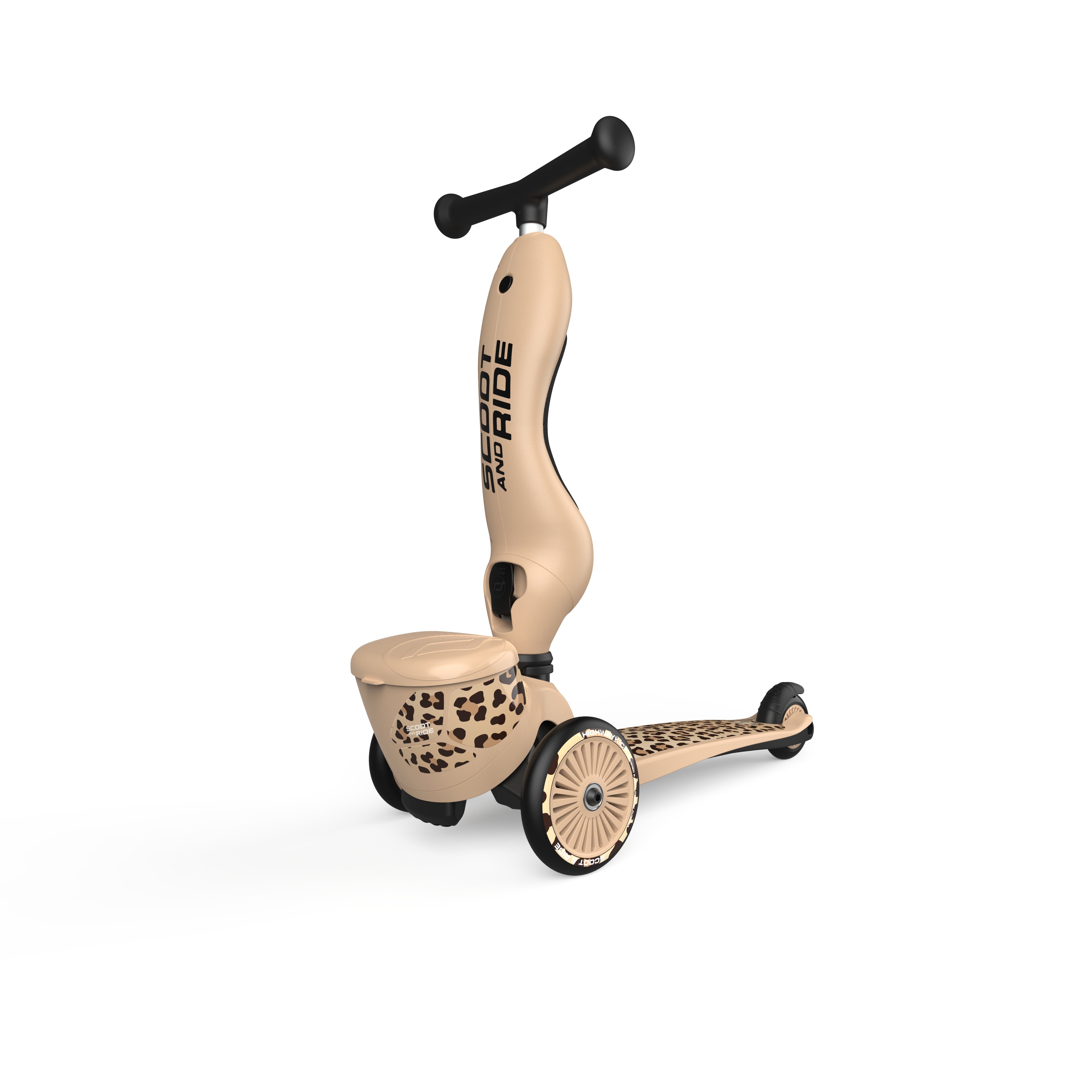Scoot & Ride - Laufrad/Scooter Highwaykick 1 Lifestyle leopard
