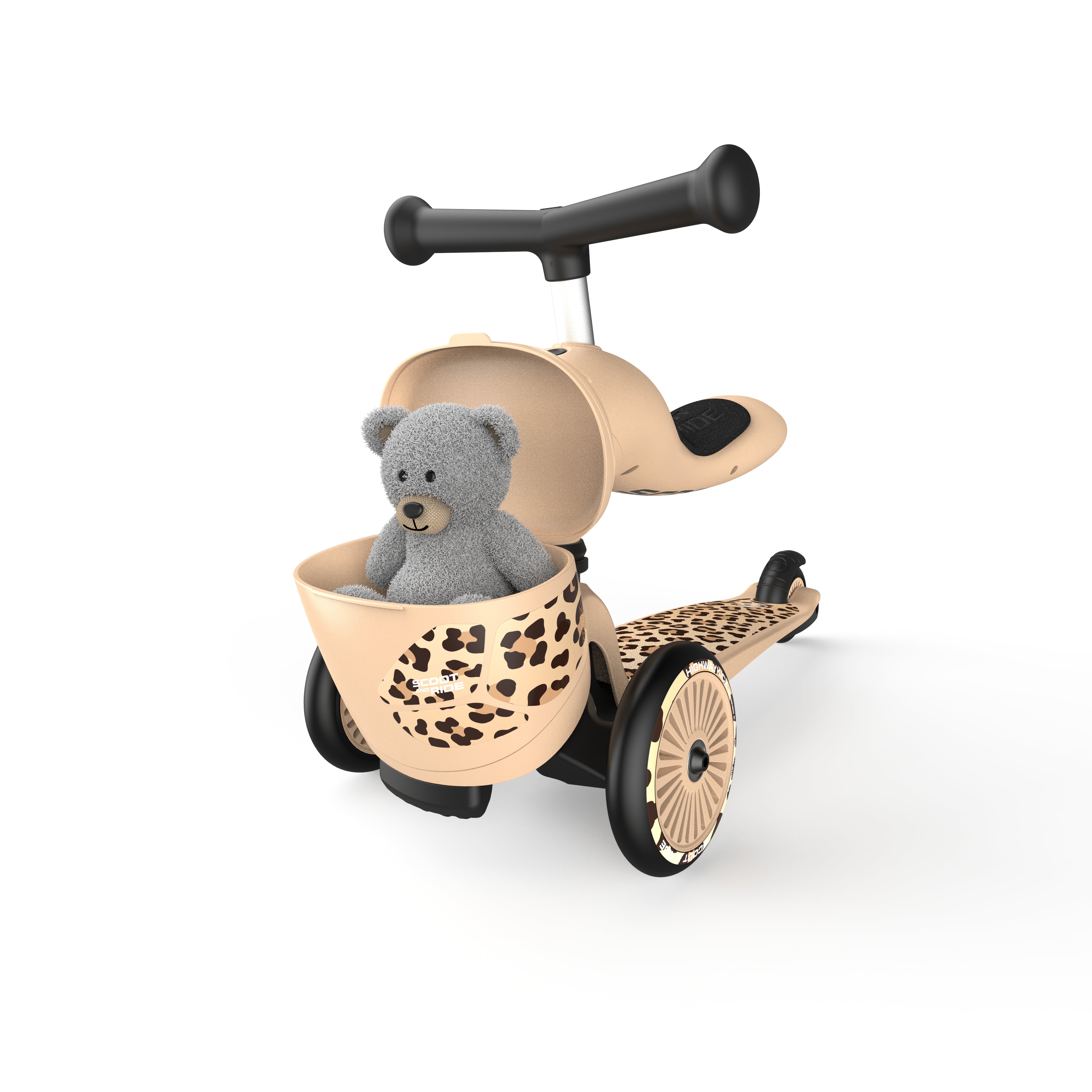Scoot & Ride - Laufrad/Scooter Highwaykick 1 Lifestyle leopard