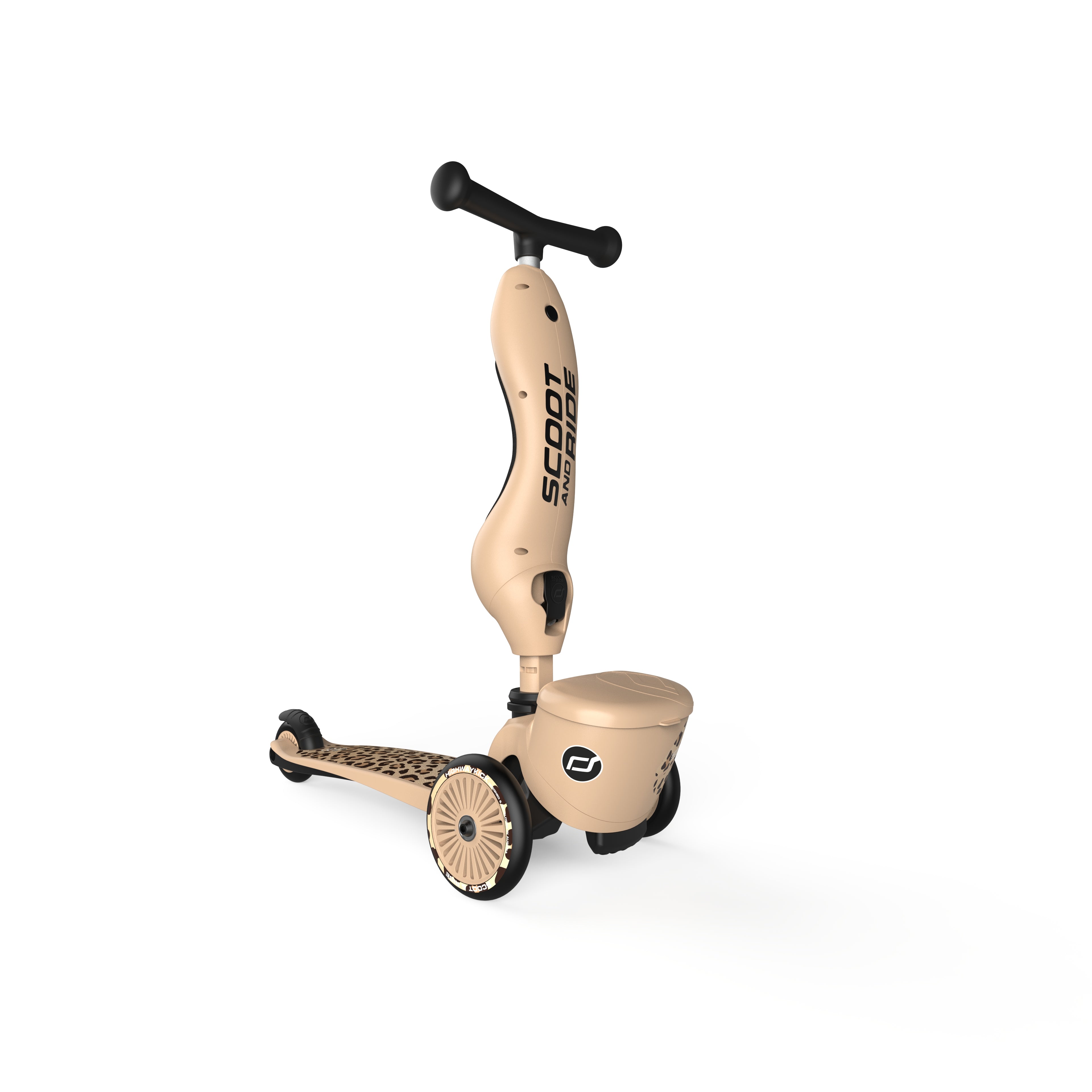 Scoot & Ride - Laufrad/Scooter Highwaykick 1 Lifestyle leopard