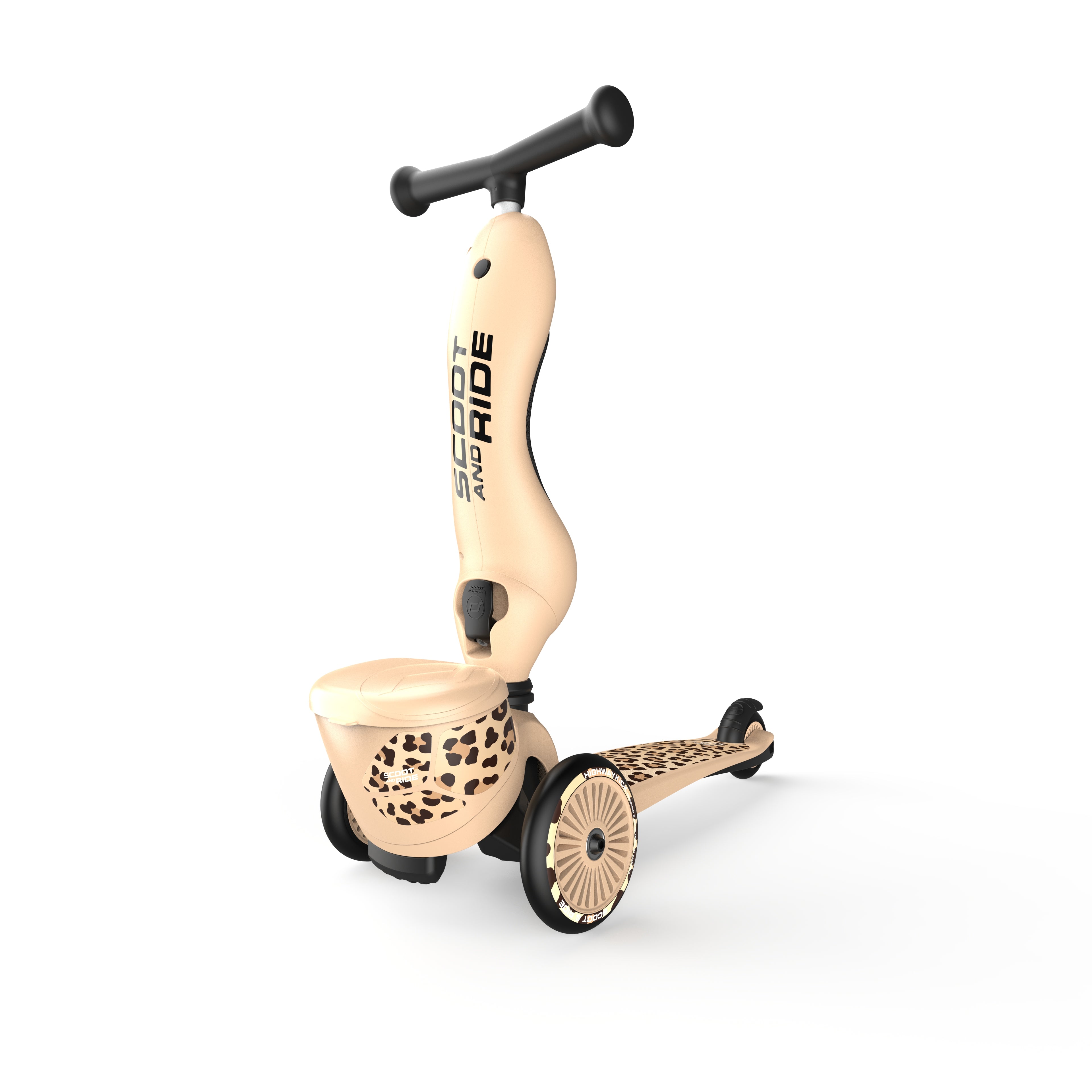 Scoot & Ride - Laufrad/Scooter Highwaykick 1 Lifestyle leopard