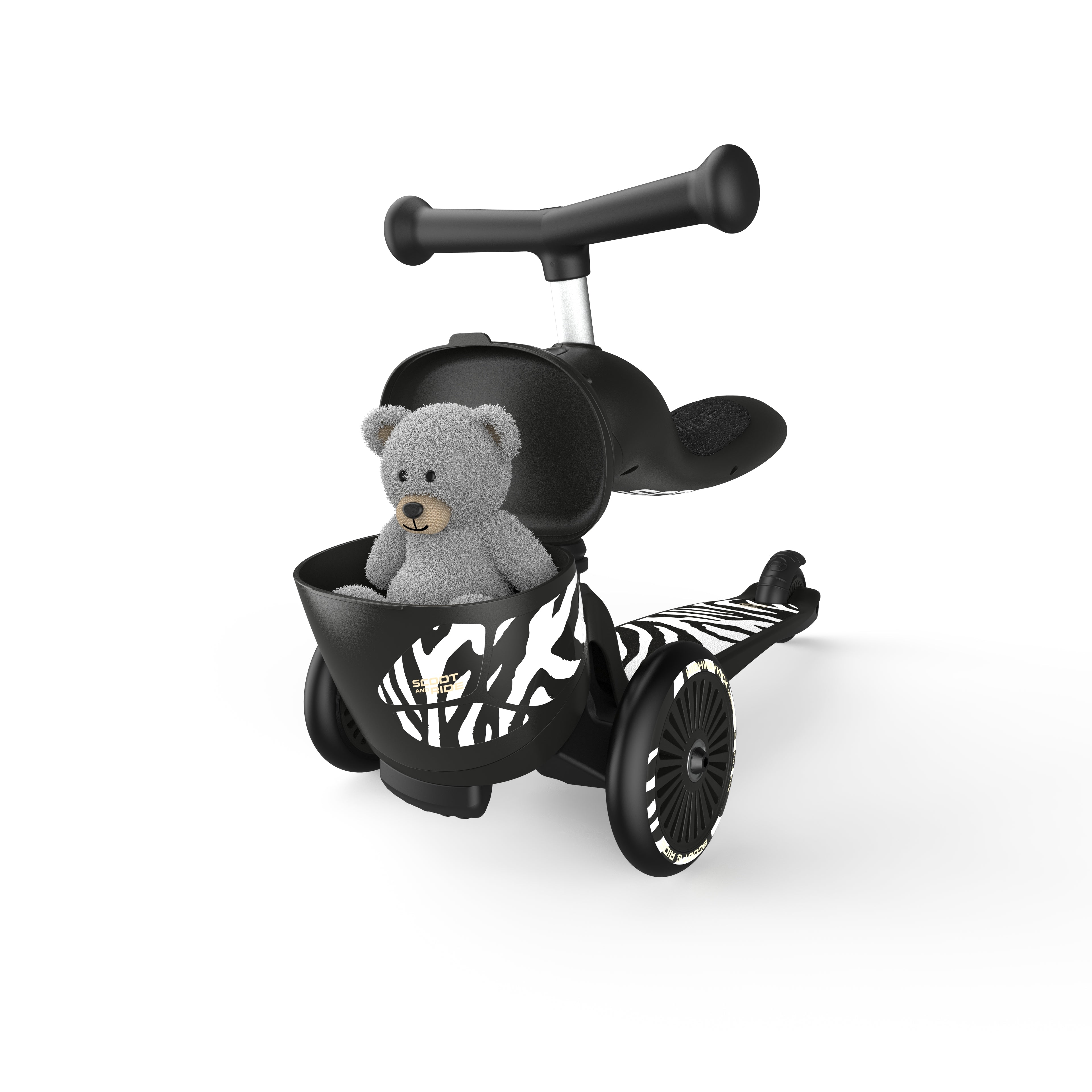 Scoot & Ride - Laufrad/Scooter Highwaykick 1 Lifestyle zebra