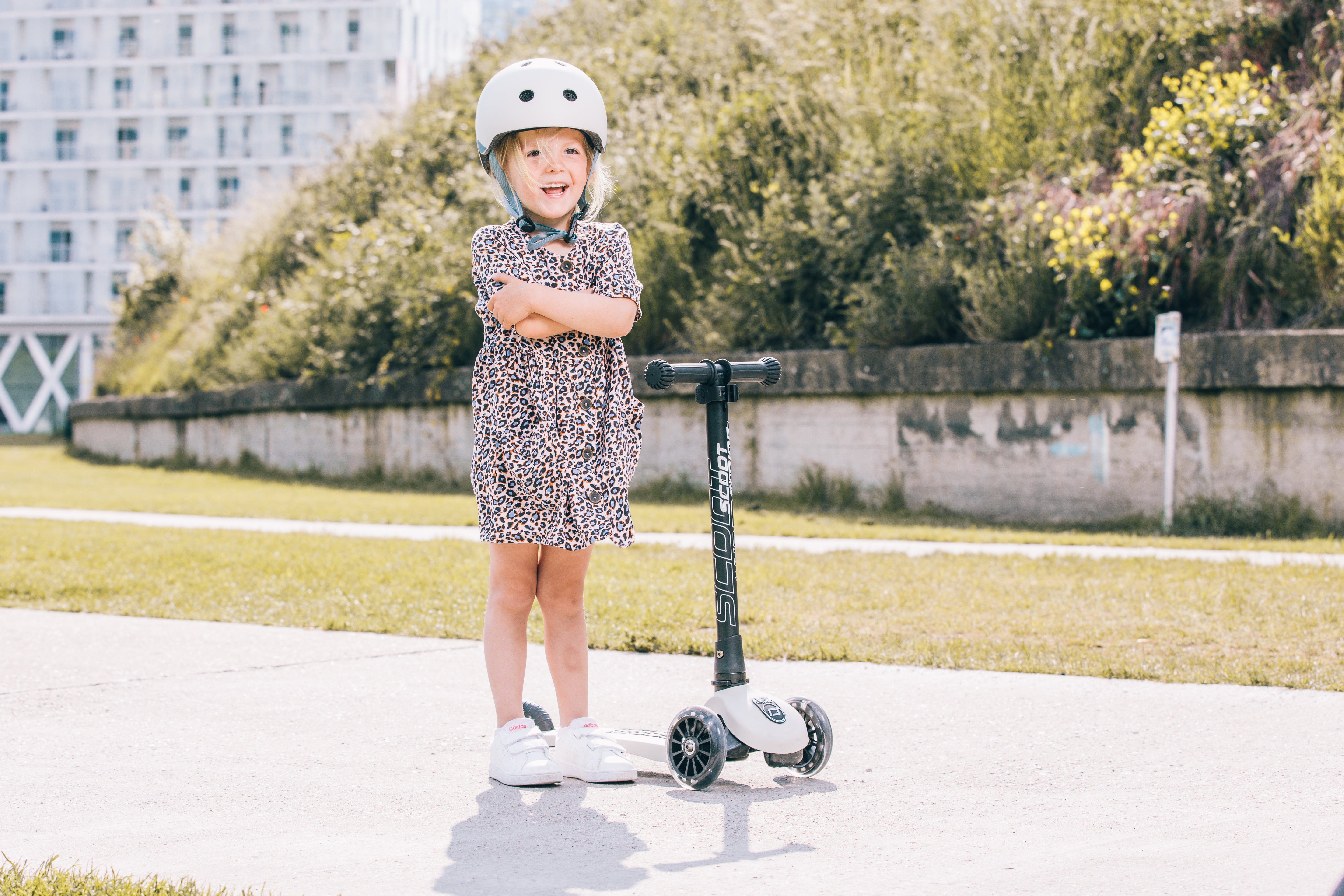 Scoot & Ride - Highwaykick 3 LED ash