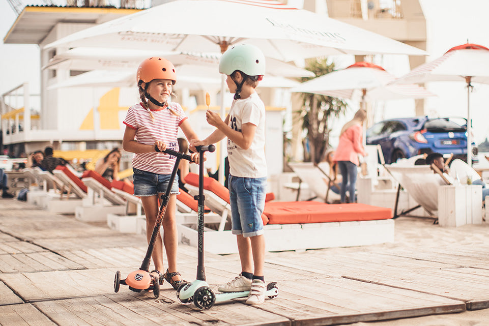 Scoot & Ride - Highwaykick 3 LED peach