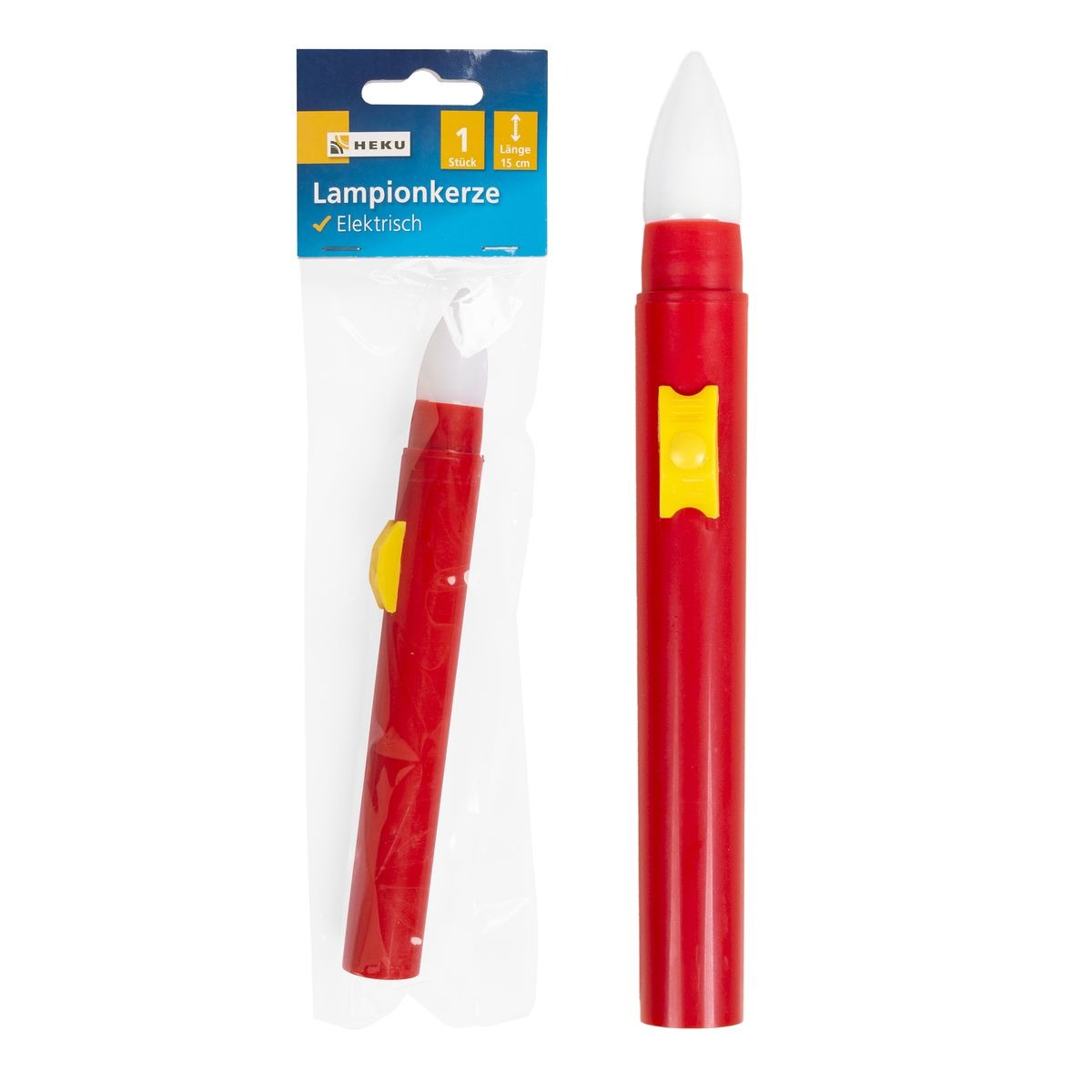 HEKU - Lampionkerze elektrisch 15cm