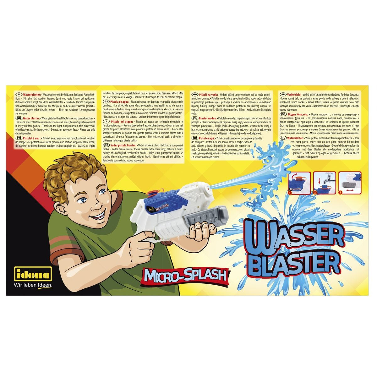 Idena - Wasserpistole Micro Splash