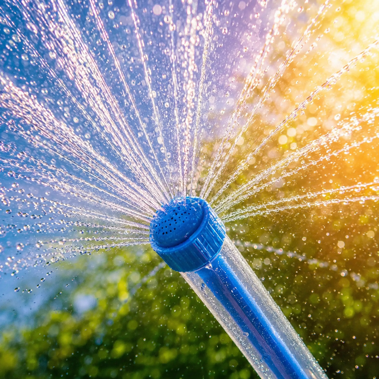Idena - Wasserspritzer Regenshower/Feuerwerk 41cm