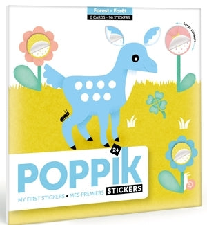 Poppik - Meine ersten Sticker Waldtiere
