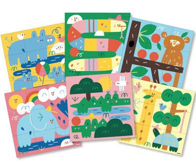Poppik - Meine Stickerkarten Tiere