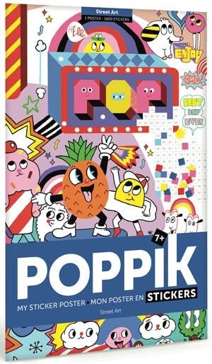 Poppik - Stickerposter Street Art