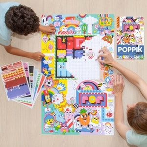 Poppik - Stickerposter Street Art
