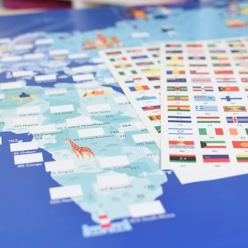 Poppik - Stickerposter Discovery Flaggen