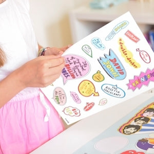Poppik - Stickerposter Discovery 100% Englisch