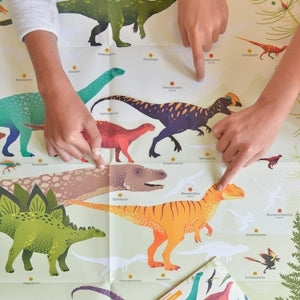 Poppik - Stickerposter Discovery Dinosaurier