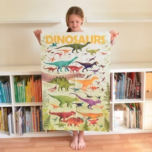 Poppik - Stickerposter Discovery Dinosaurier