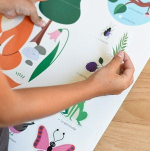 Poppik - Stickerposter Discovery Im Wald