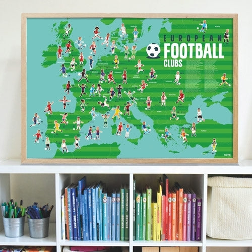 Poppik - Stickerposter Discovery Fußball