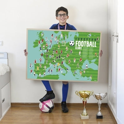 Poppik - Stickerposter Discovery Fußball