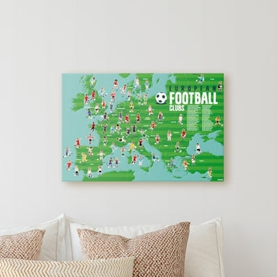 Poppik - Stickerposter Discovery Fußball