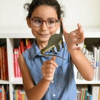 Poppik - Stickerposter Mini Discovery Dinosaurier