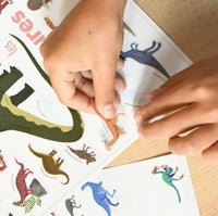 Poppik - Stickerposter Mini Discovery Dinosaurier