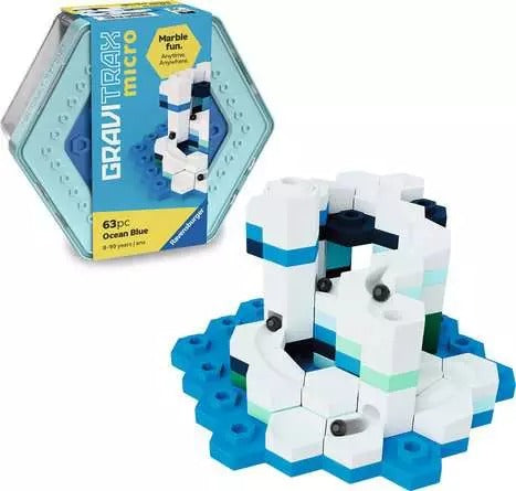 Ravensburger - GraviTrax micro Ocean Blue 63-tlg.