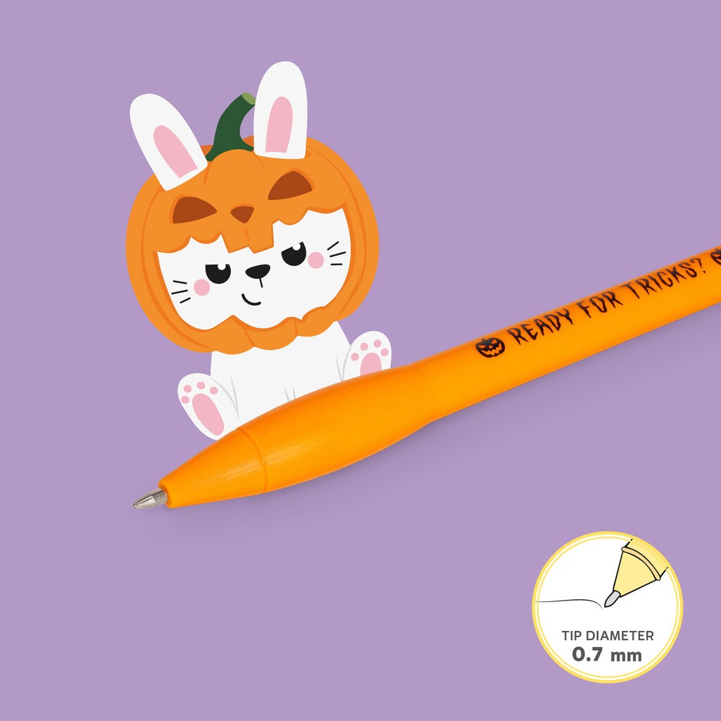 Legami - HALLOWEEN Leuchtender Gelstift Bunny Pumpkin