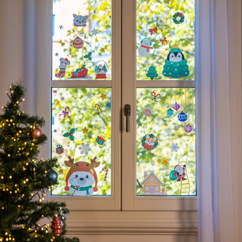Legami - Fensterkleber Windo-Wow Christmas