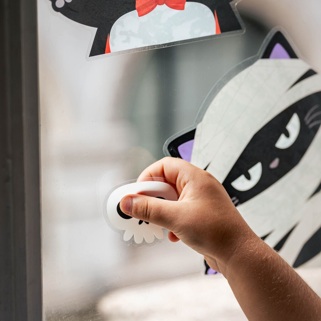 Legami - HALLOWEEN Set mit 40 elektrostatischen Fensteraufklebern