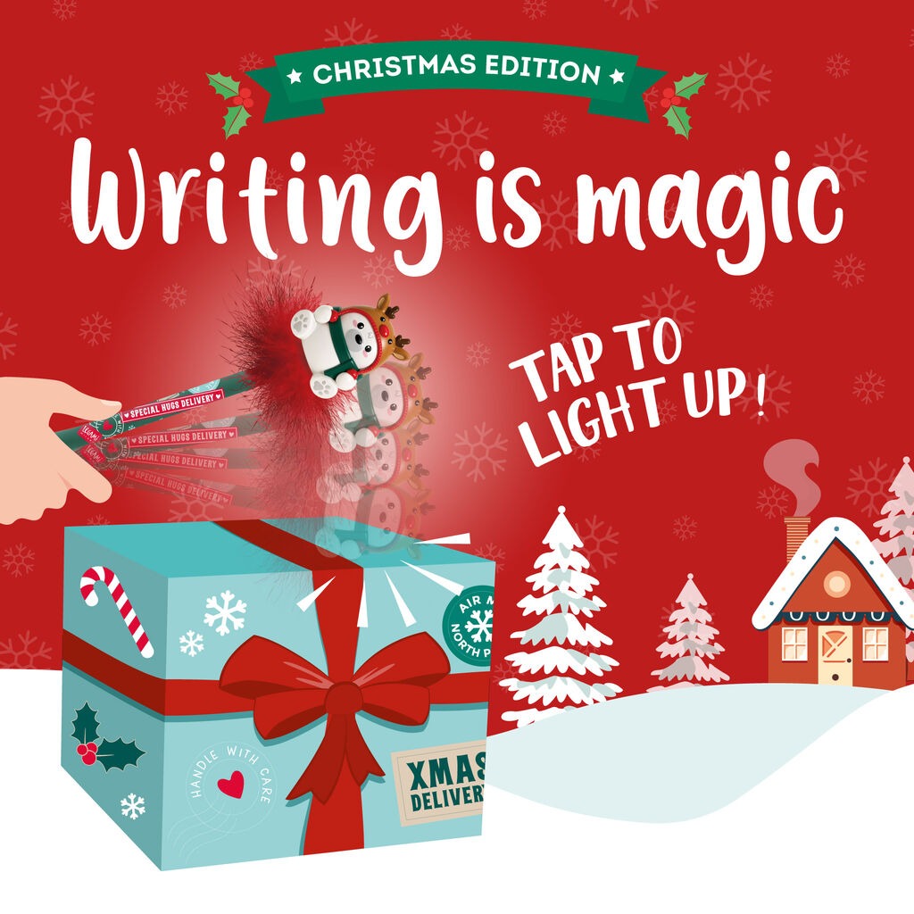 Legami - Writing Is Magic Leuchtender Gelstift Teddy Bear