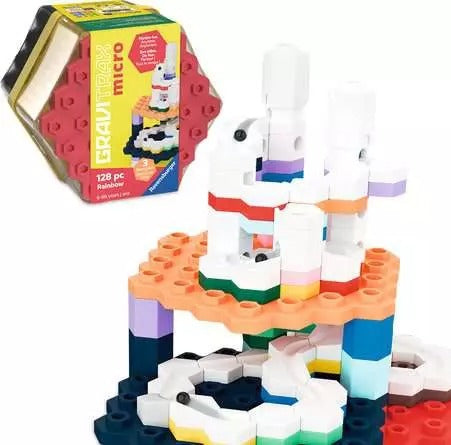 Ravensburger - GraviTrax micro Rainbow 128-tlg.
