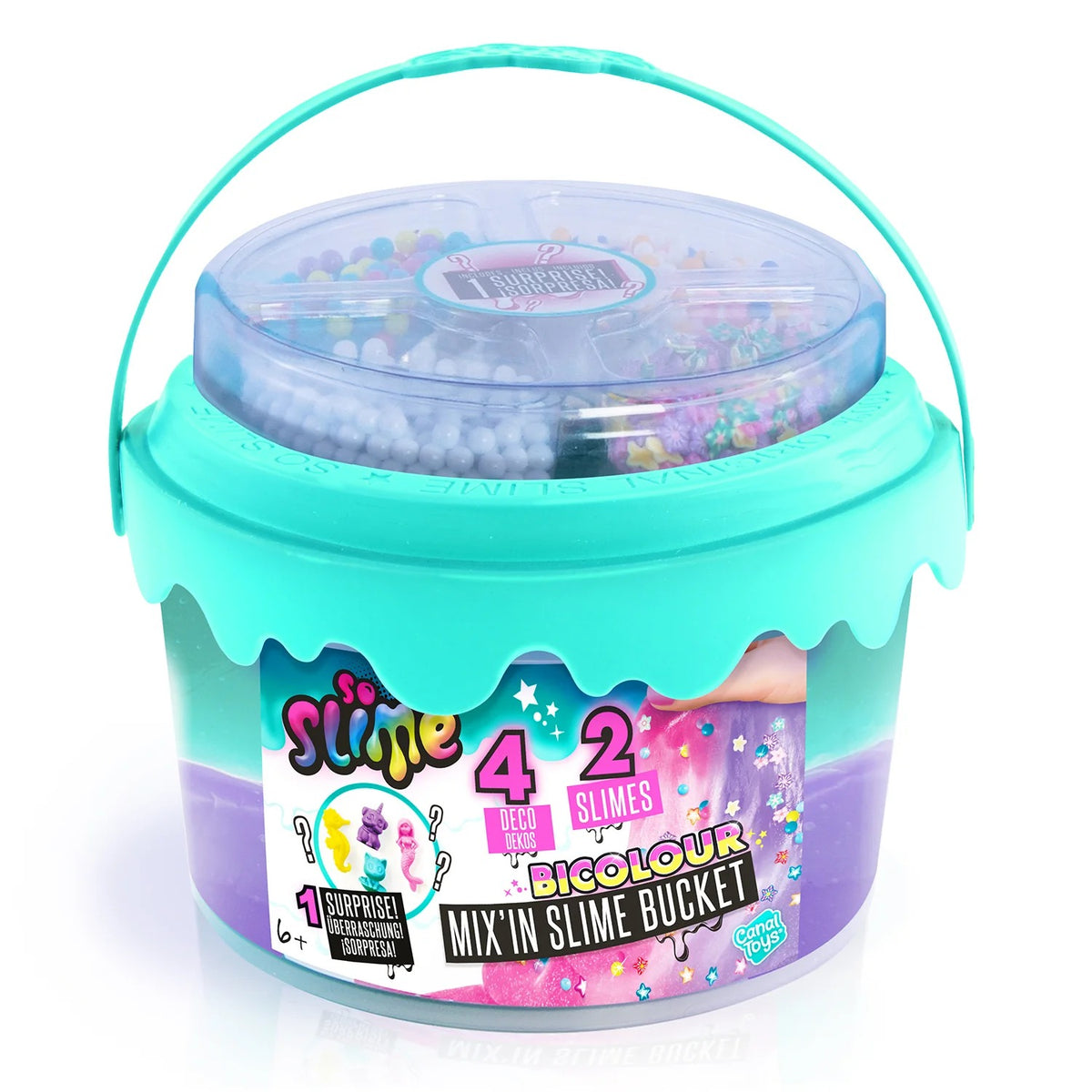 Canal Toys - Slime Bucket mit Deko 1 Stk.