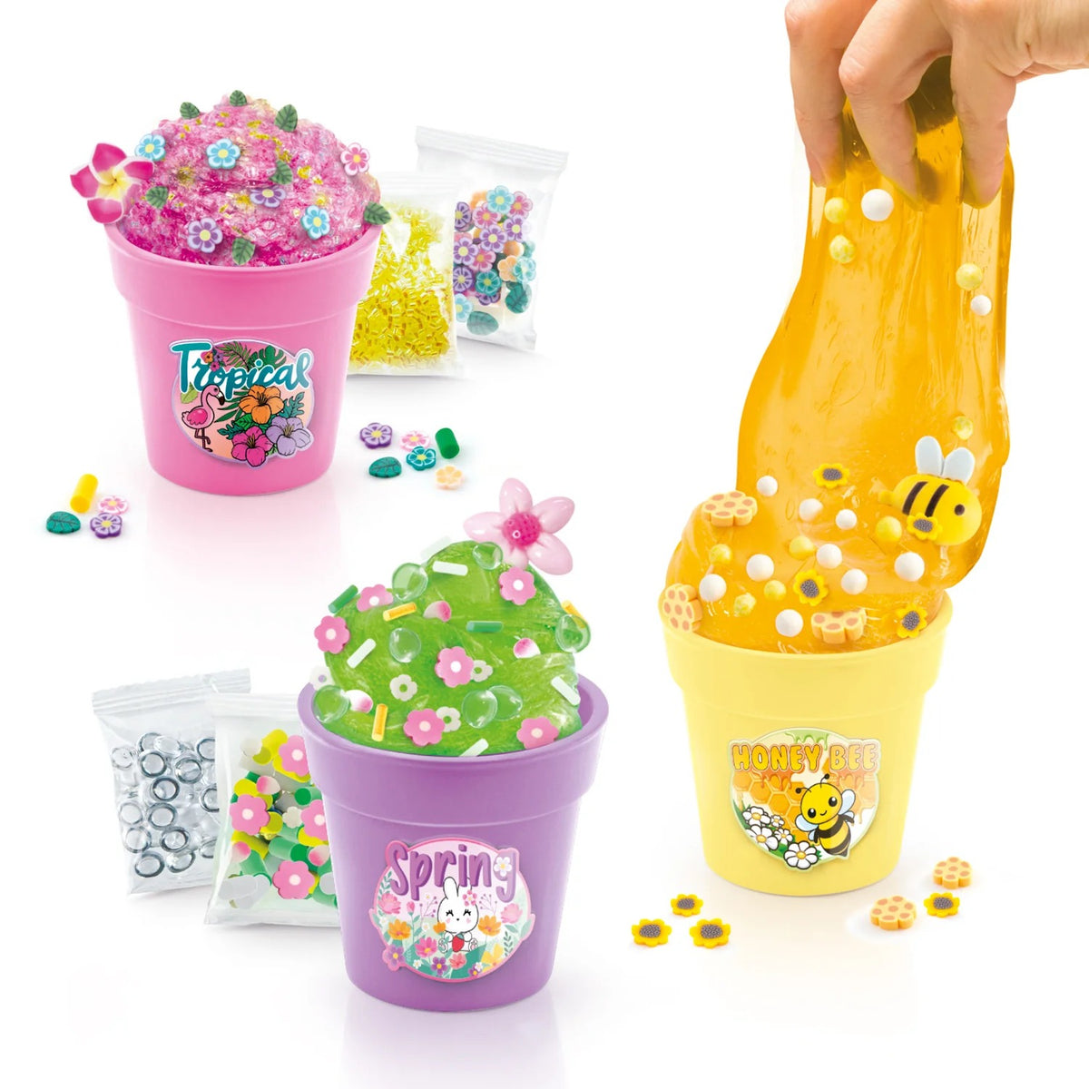 Canal Toys - Flower Slime 3er Pack