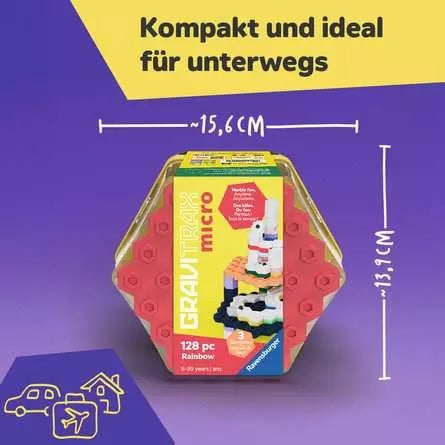 Ravensburger - GraviTrax micro Rainbow 128-tlg.