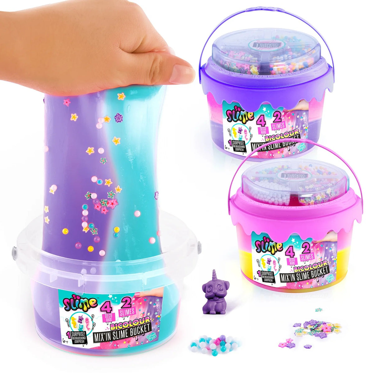Canal Toys - Slime Bucket mit Deko 1 Stk.