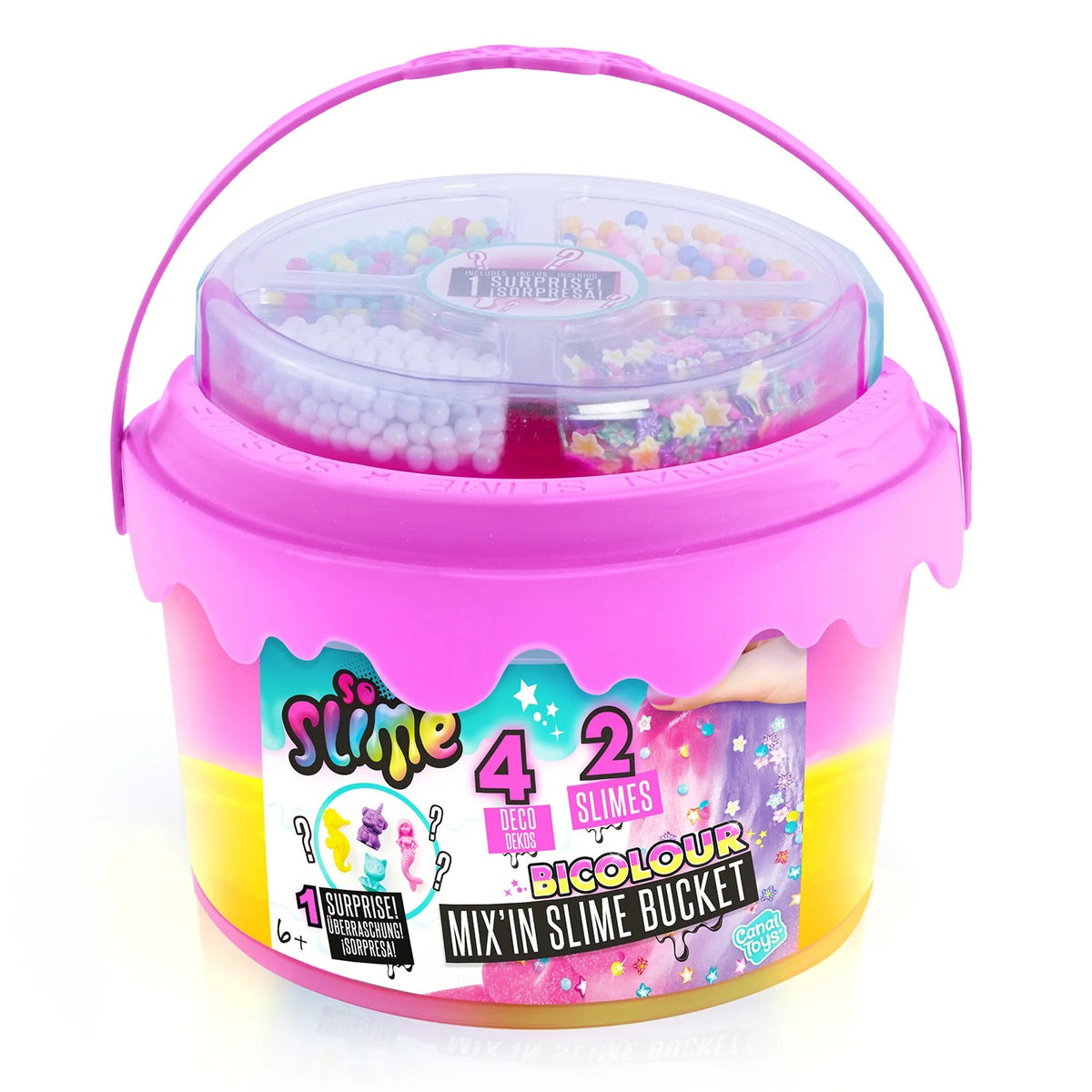 Canal Toys - Slime Bucket mit Deko 1 Stk.