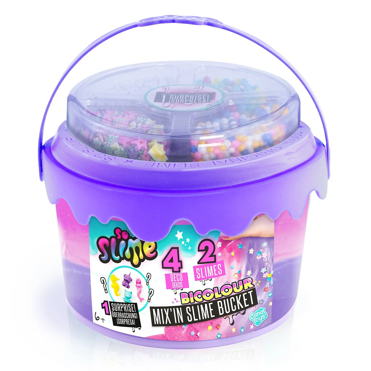 Canal Toys - Slime Bucket mit Deko 1 Stk.