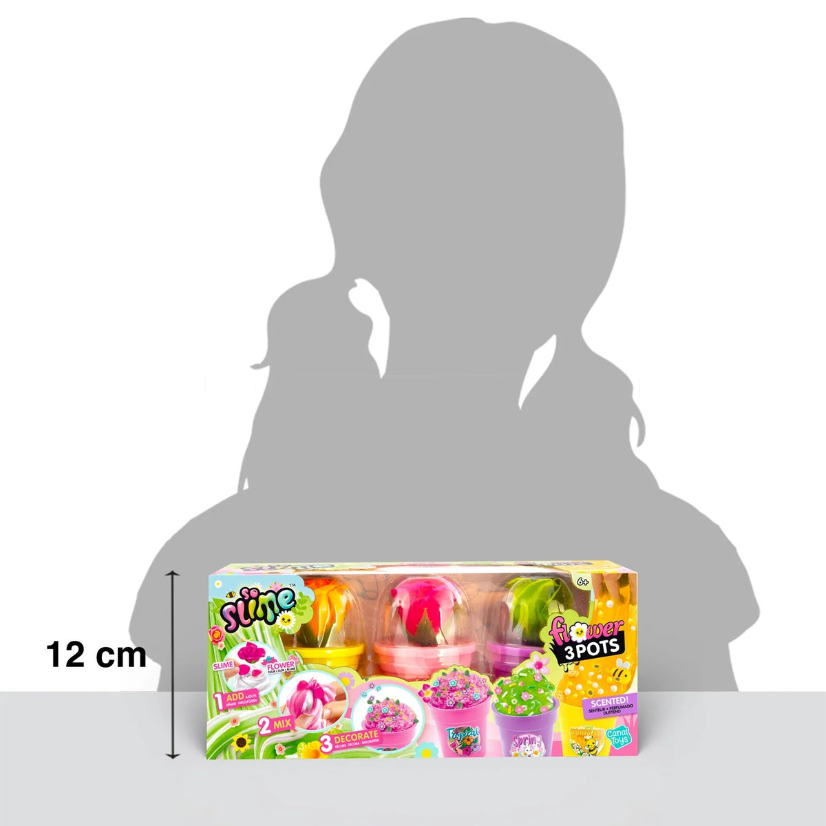 Canal Toys - Flower Slime 3er Pack