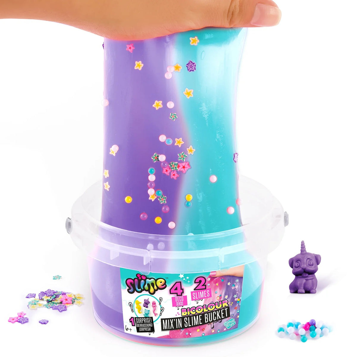 Canal Toys - Slime Bucket mit Deko 1 Stk.